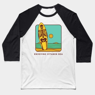 ENJOYING VITAMIN SEA Baseball T-Shirt